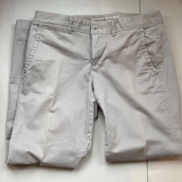 Banana Republic City Chino Gray 2P - Picture 2 of 4